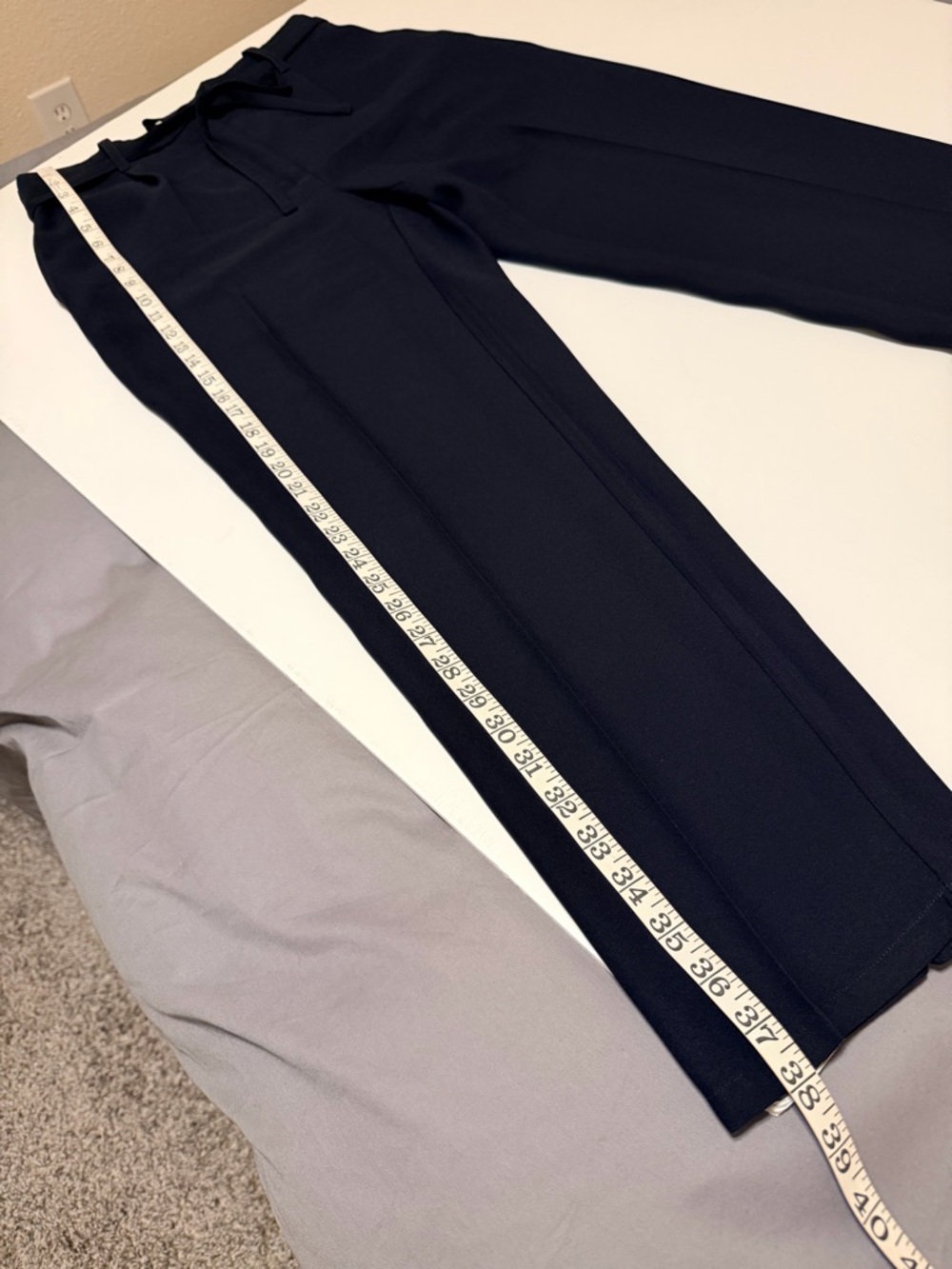 BROCHU WALKER The Dion Pleat Front Pant, black, size S - Picture 5 of 15